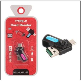 Lector Micro SD Tipo C y USB